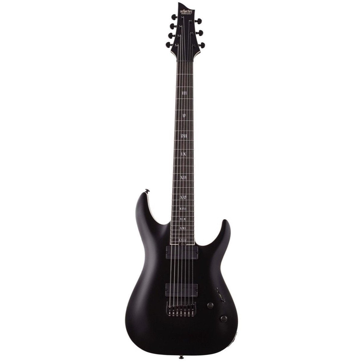 Schecter C-7 SLS Elite Evil Twin 7-String Electric Guitar
