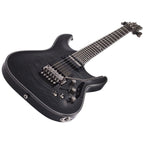 Schecter Hellraiser Hybrid C-1FRS Electric Guitar, Transparent Black Burst