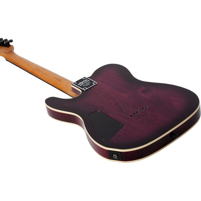 Schecter PT Pro Electric Guitar, Transparent Purple Burst