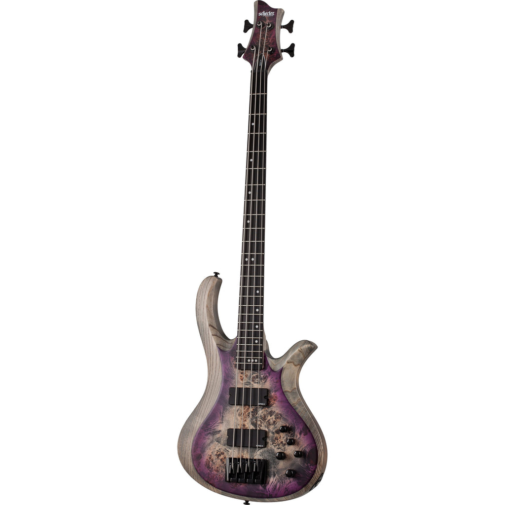 Schecter RIOT-4 Electric Bass, Satin Aurora Burst