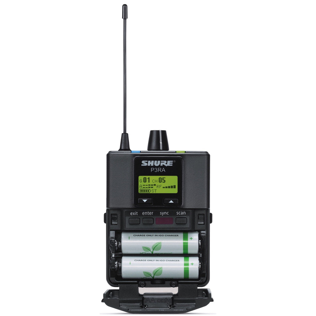 Shure PSM 300 IEM Wireless In-Ear Monitor System with SE215CL Earphones, H20