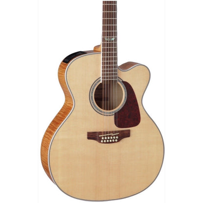 Takamine GJ72CE Jumbo Cutaway Acoustic-Electric Guitar, 12-String, Natural