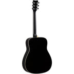 Yamaha FG-TA Dreadnought TransAcoustic Acoustic-Electric Guitar, Black