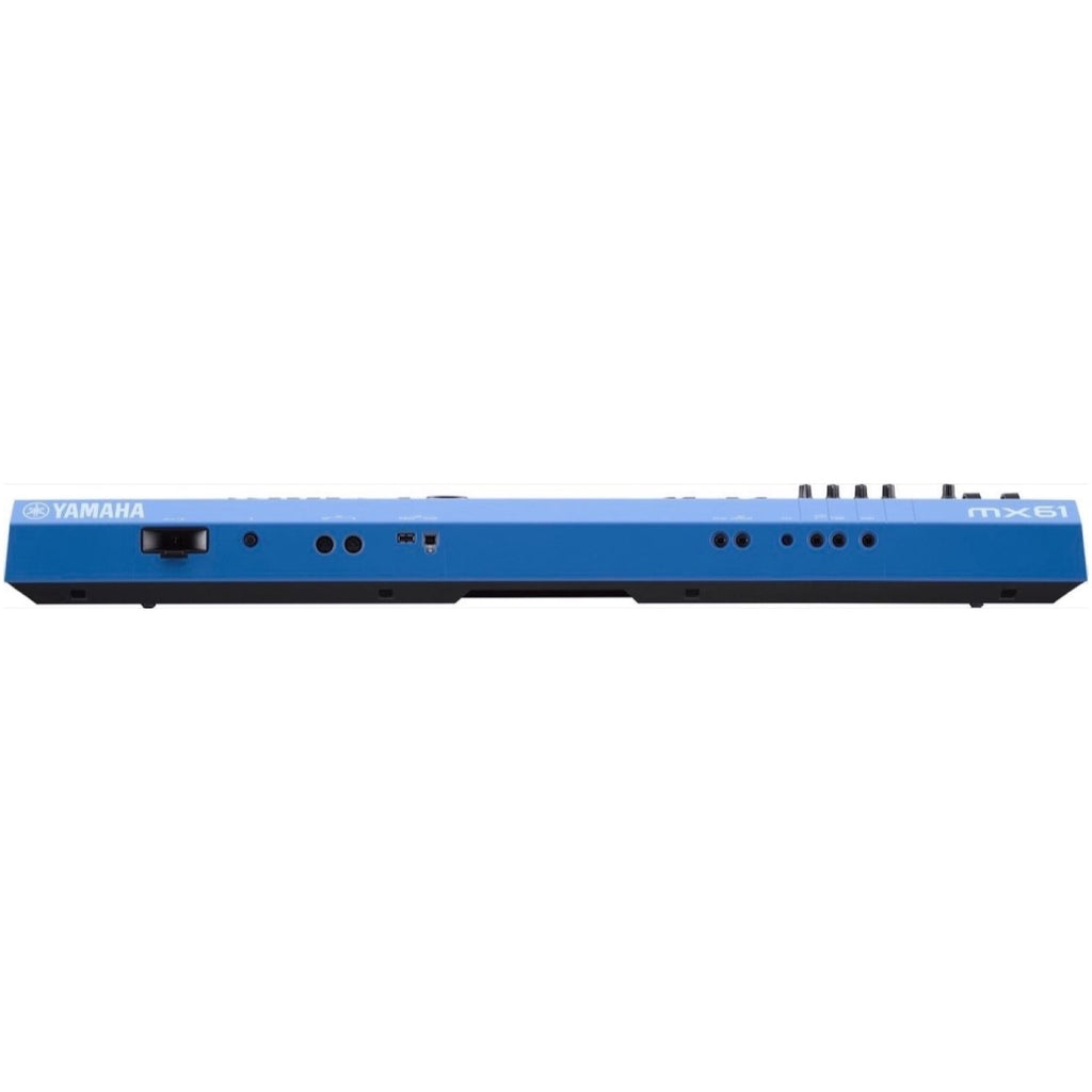 Yamaha MX61 v2 Keyboard Synthesizer, 61-Key, Blue