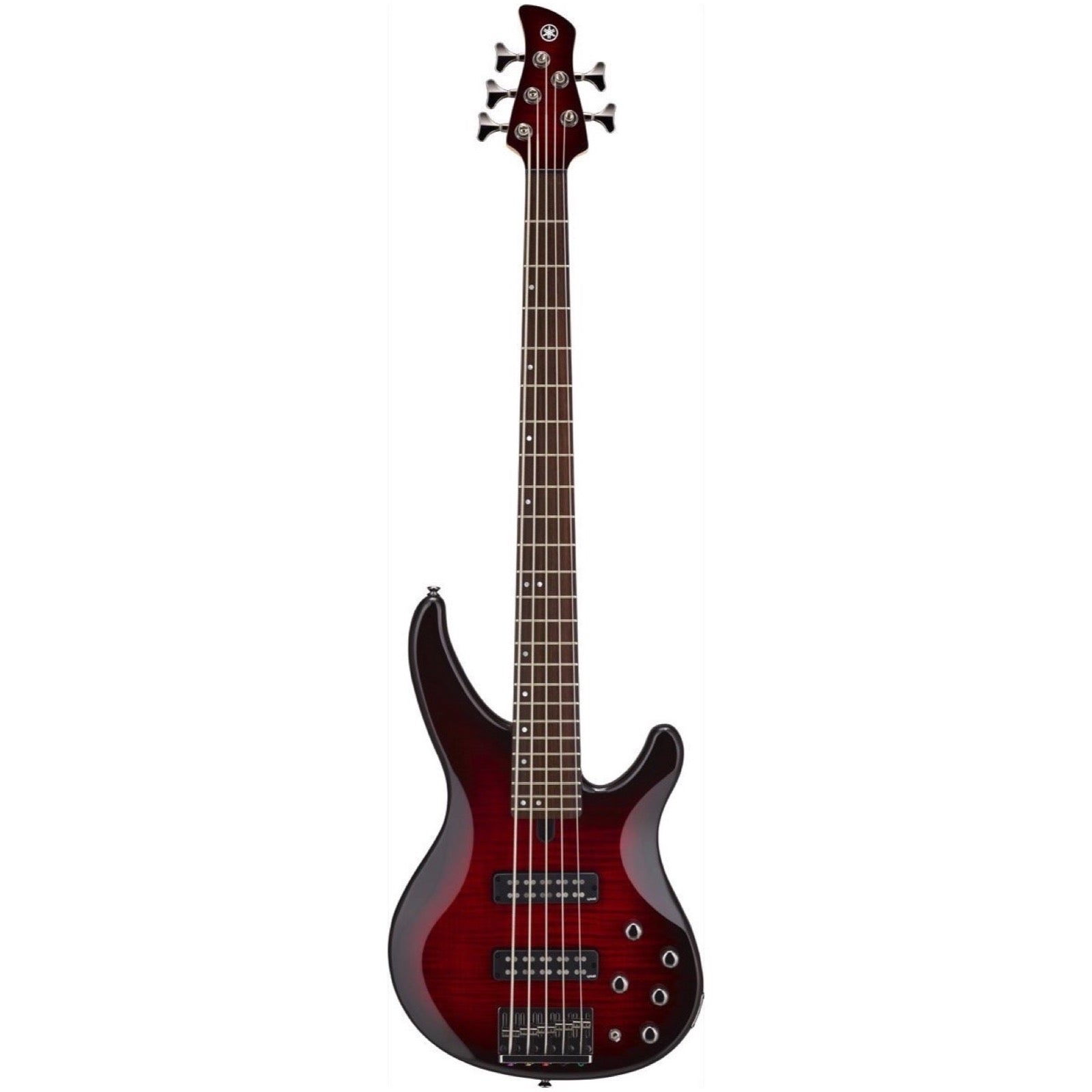Yamaha TRBX605FM Dark Red Burst 5-String Electric Bass