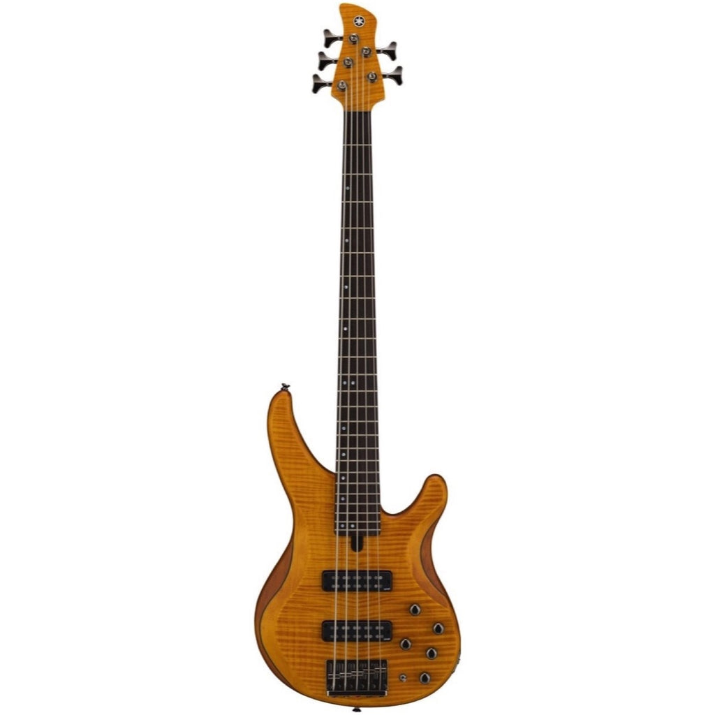 Yamaha TRBX605FM Matte Amber 5-String Electric Bass