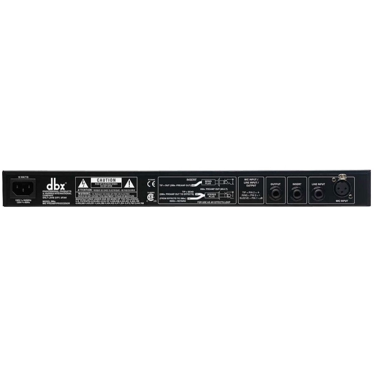 dbx 286S Microphone Preamplifier – Same Day Music