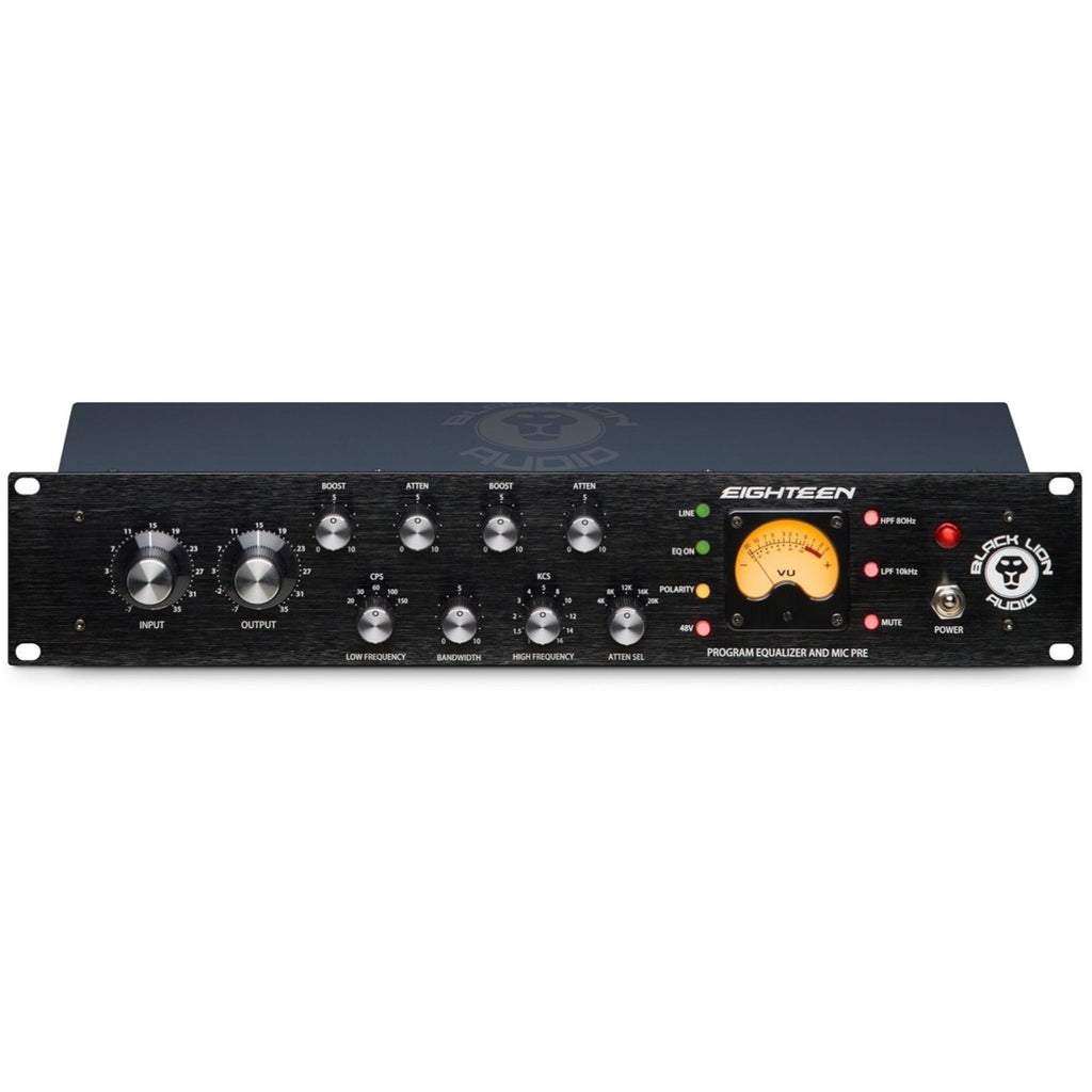 Black Lion Audio Eighteen Microphone Preamplifier/EQ Channel Strip