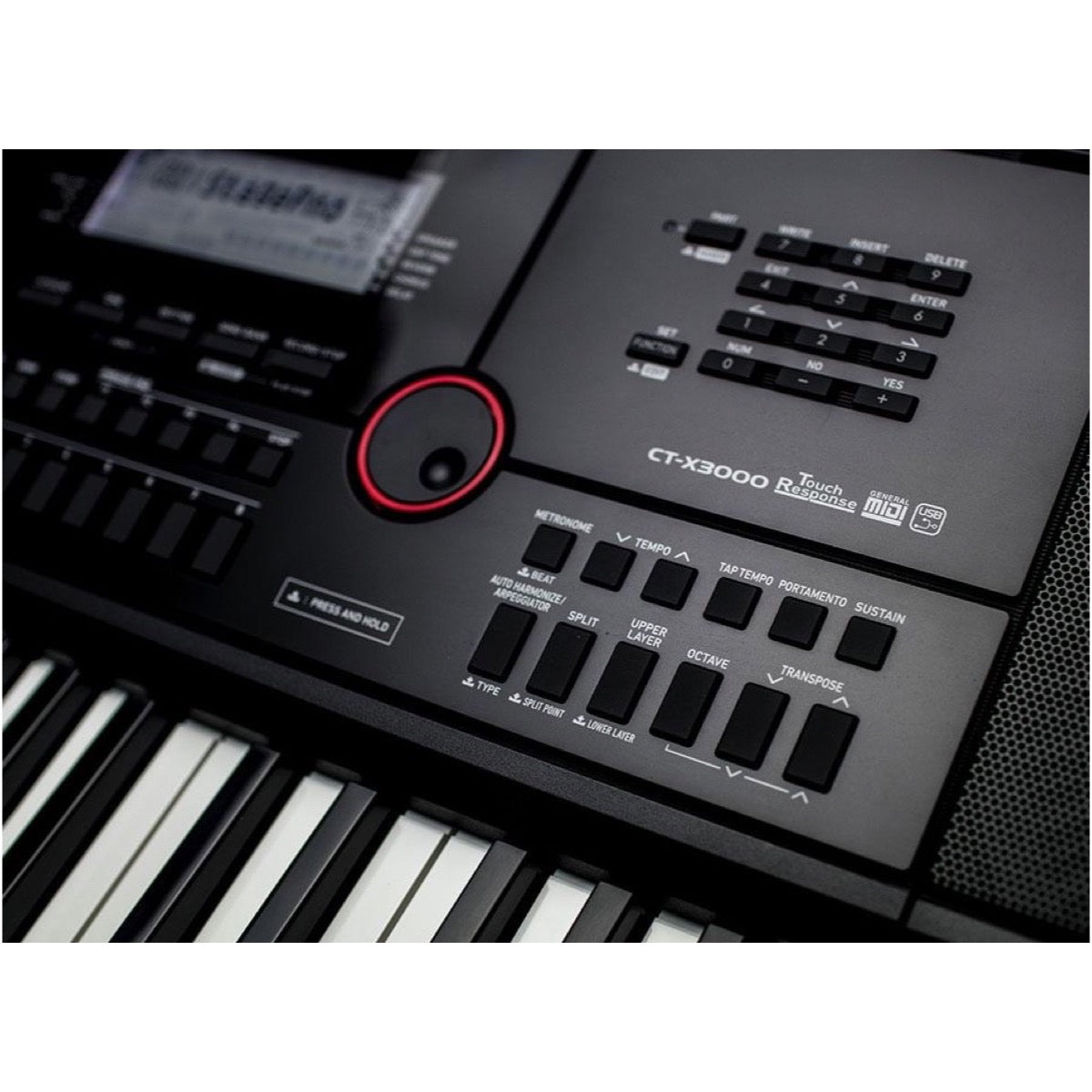 Casio CT-X3000 Portable Electronic Keyboard, 61-Key