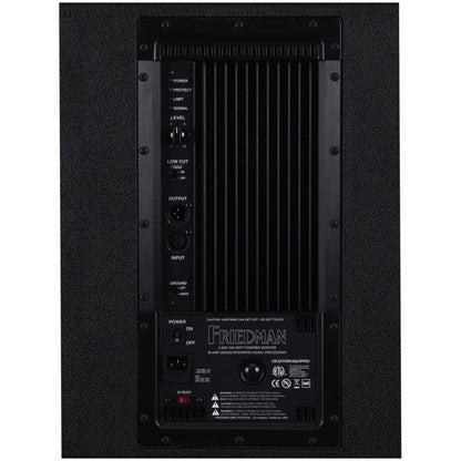 Friedman ASC12 Modeler Monitor Powered Guitar Speaker Cabinet (1x12 Inch, 500 Watts)