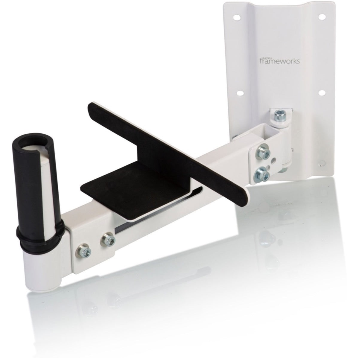 Gator GFW-SPK-WM100 Wall Mount Speaker Stands, Pair , White