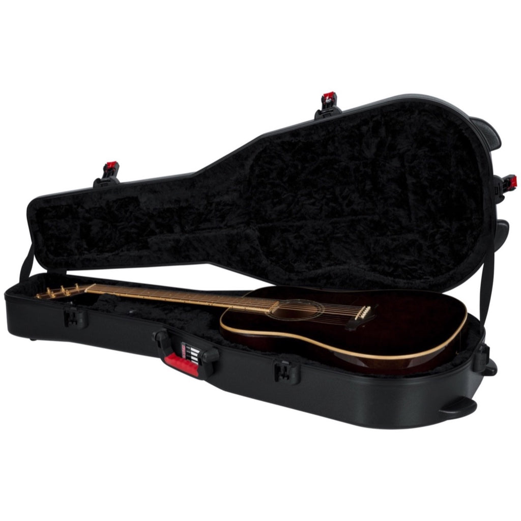 Gator GTSA-GTRDREAD TSA Series ATA Molded Polyethylene Dreadnought Acoustic Guitar Case