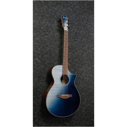 Ibanez AEWC32 Acoustic-Electric Guitar, Indigo Sunset