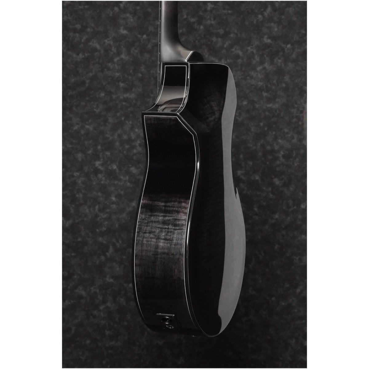 Ibanez AEWC400 Acoustic-Electric Guitar, Transparent Black Sunburst