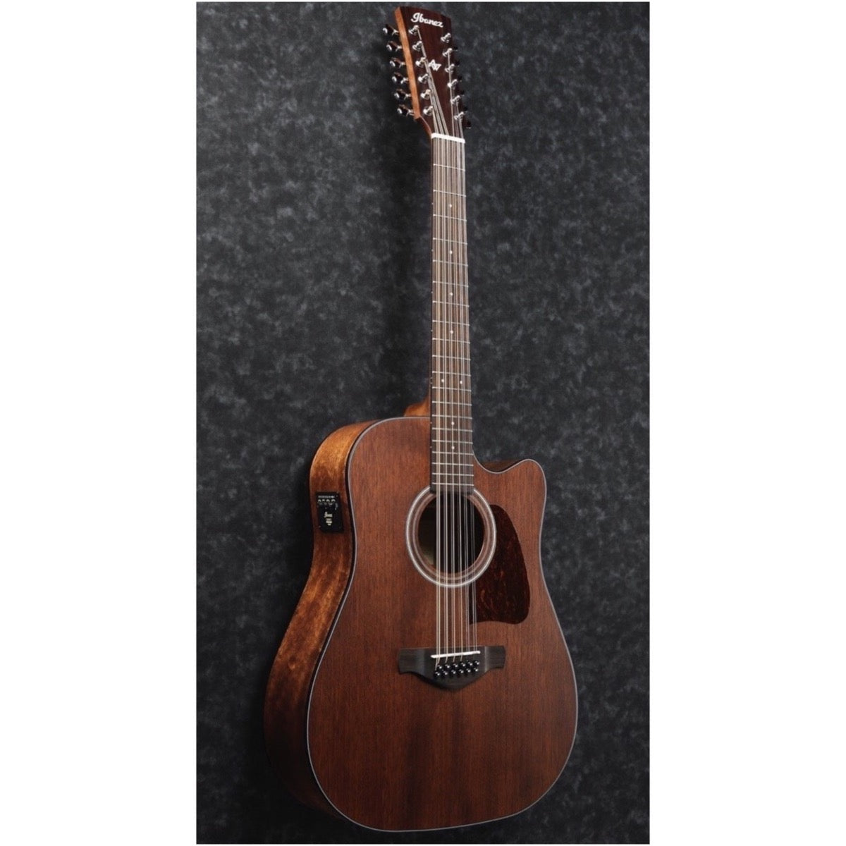 Ibanez Artwood AW5412 12-String Acoustic-Electric Guitar, Open Pore Natural