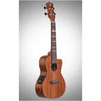 Luna High Tide Concert Koa Acoustic-Electric Ukulele (with Gig Bag)