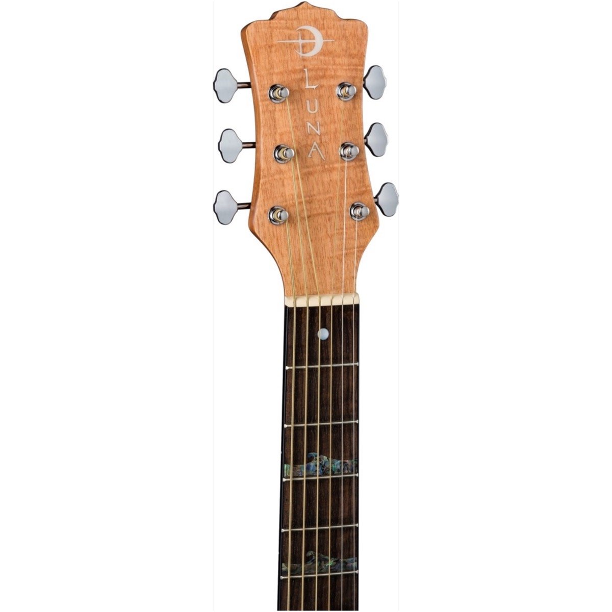 Luna High Tide Mahogany GC Acoustic-Electric Guitar