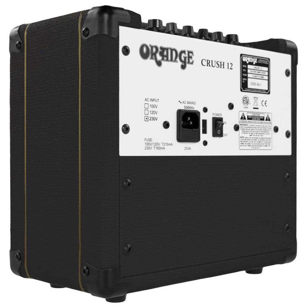Orange Crush 12 Guitar Combo Amplifier, Black