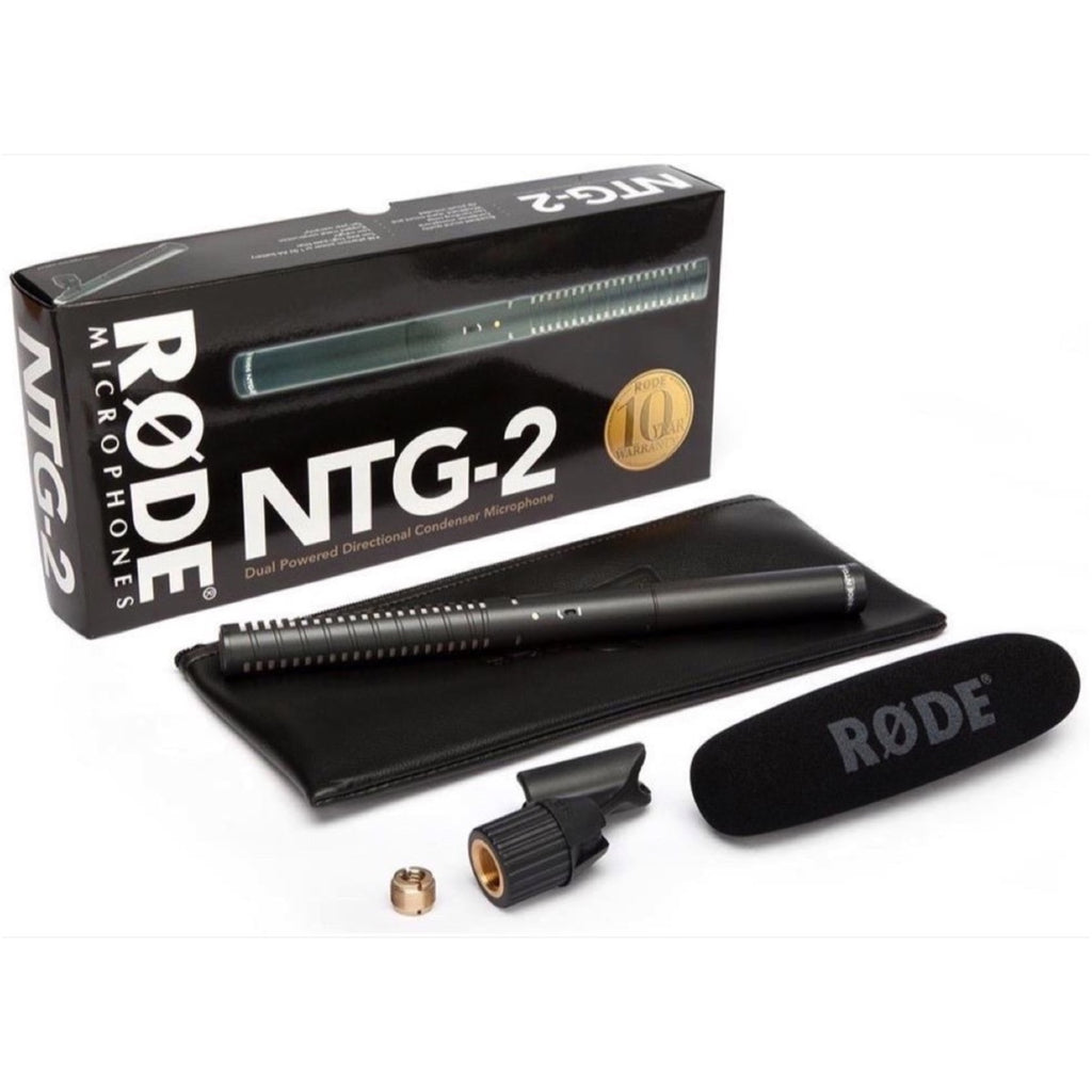Rode NTG2 Shotgun Condenser Microphone