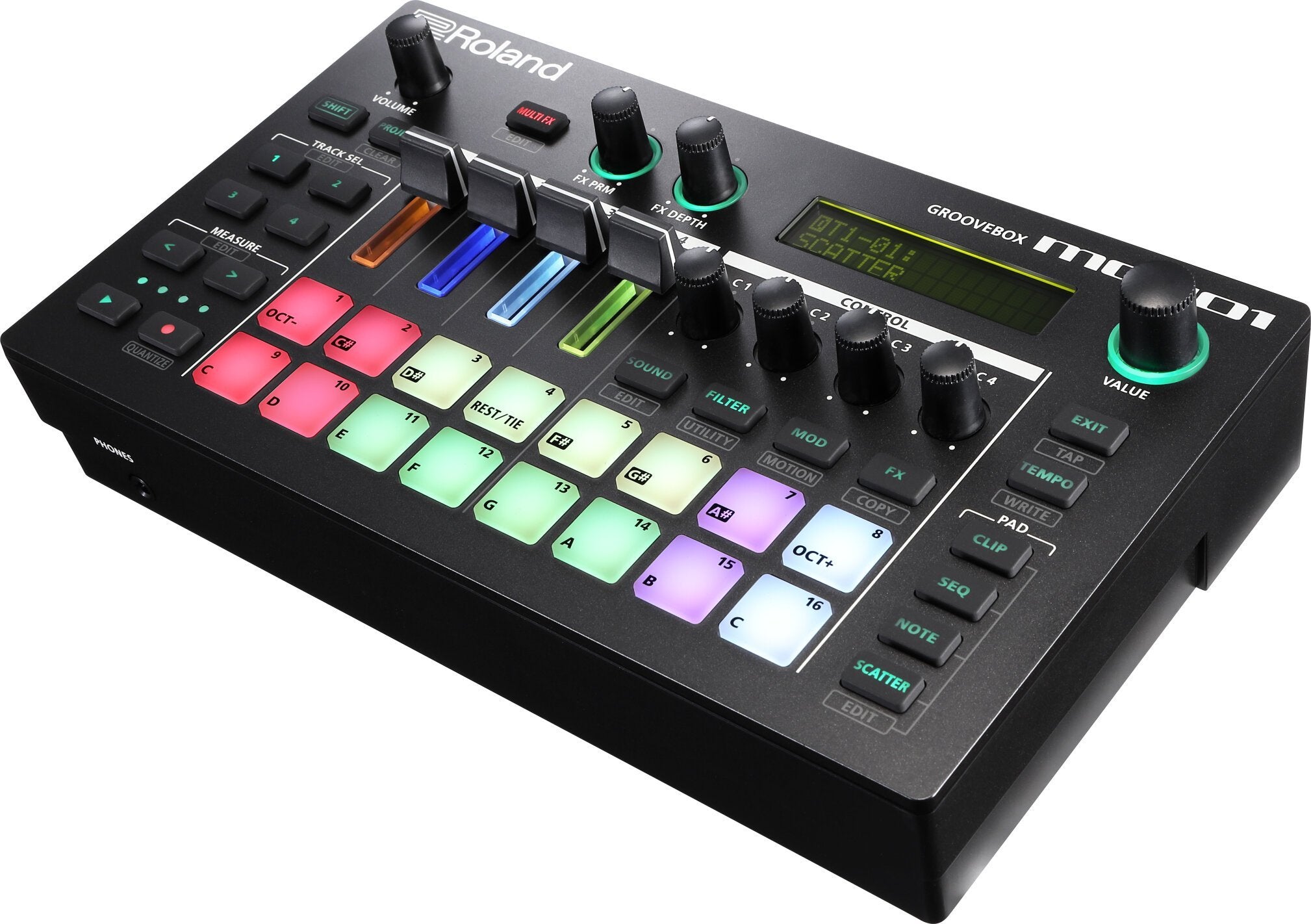 Roland MC-101 Groovebox Music Production Workstation