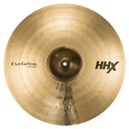 Sabian HHX Evolution Crash Cymbal, Brilliant Finish, 17 and 19 Inch Pack