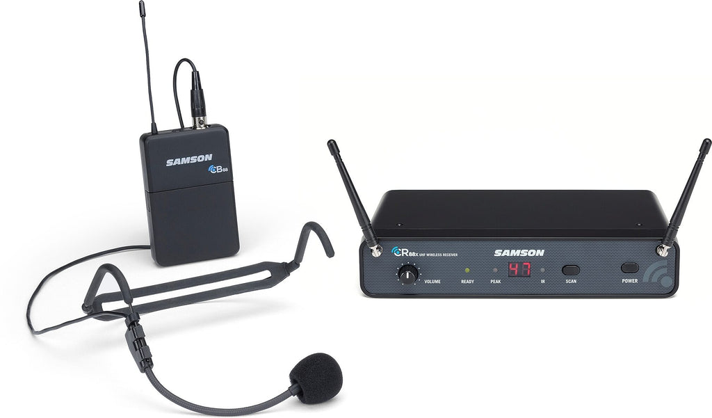 Samson Concert 88x Wireless Headset Microphone System, Channel K