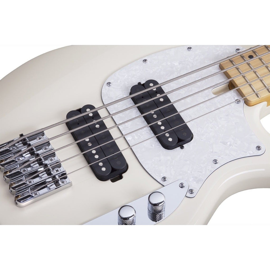 Schecter CV5 Ivory 5-String Electric Bass