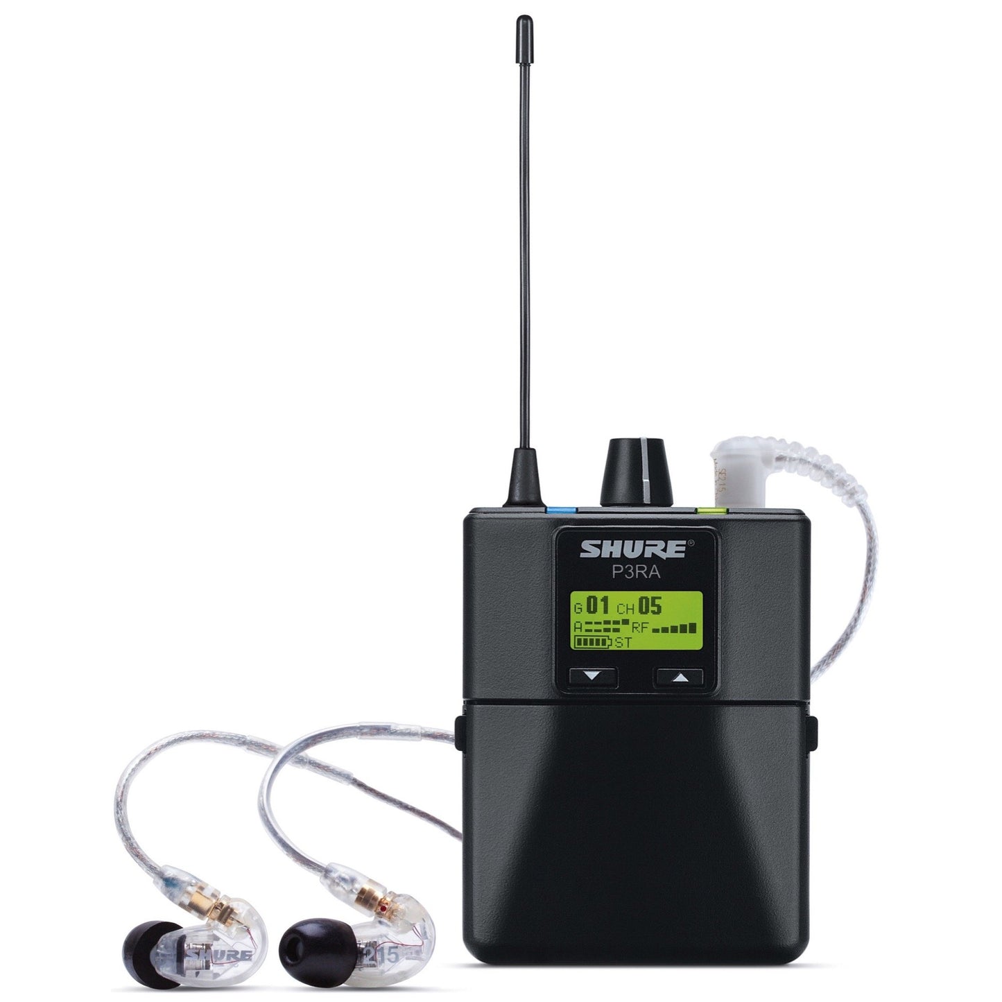 Shure PSM 300 IEM Wireless In-Ear Monitor System with SE215CL Earphones, Band H20