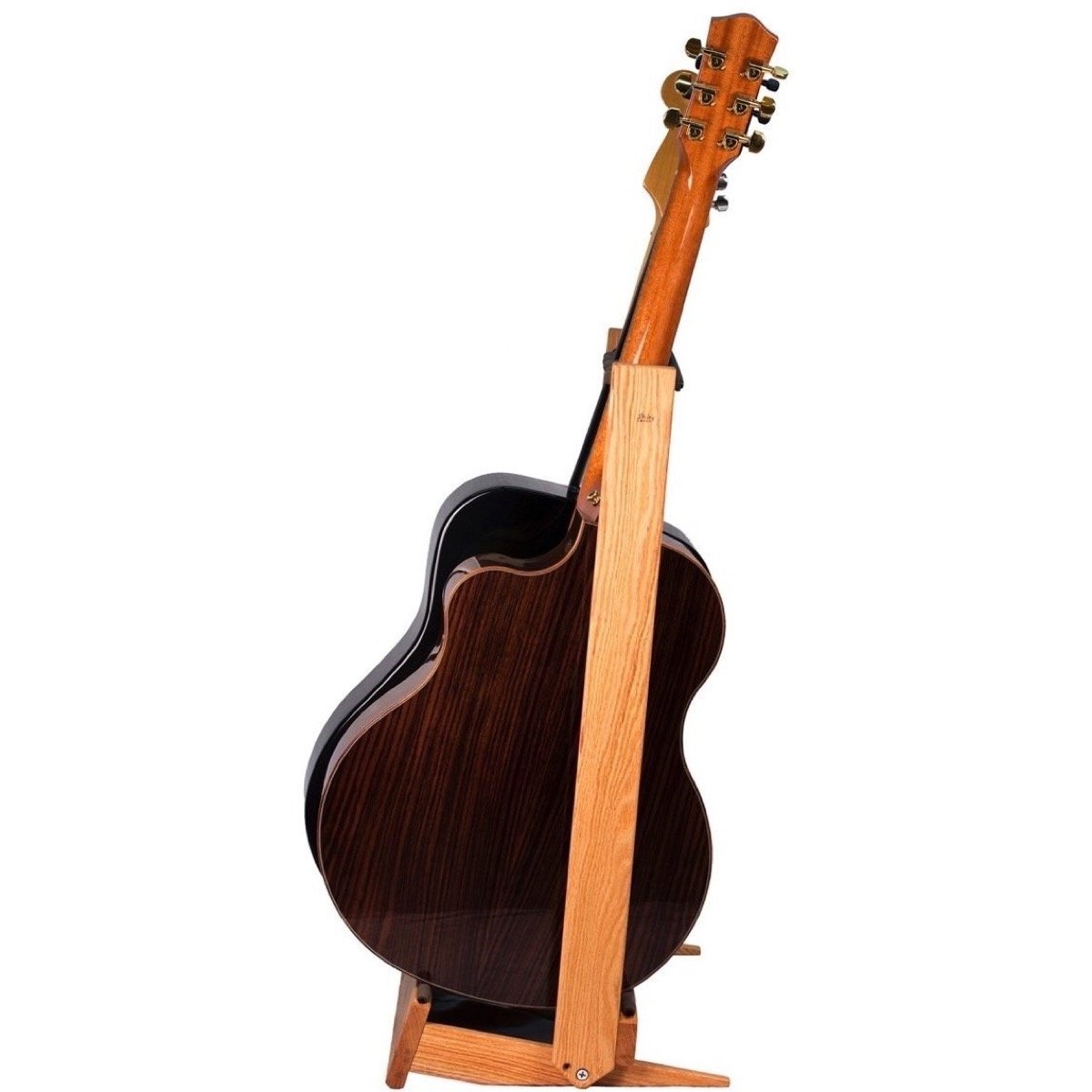 String Swing CC34 Side-Loading Inline Guitar Rack, Natural