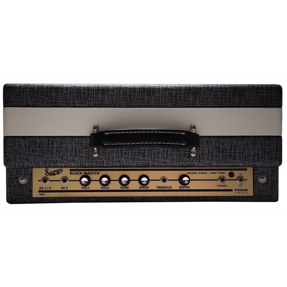 Supro 1695T Black Magick Guitar Combo Amplifier (1x12 Inch, 25 Watts)