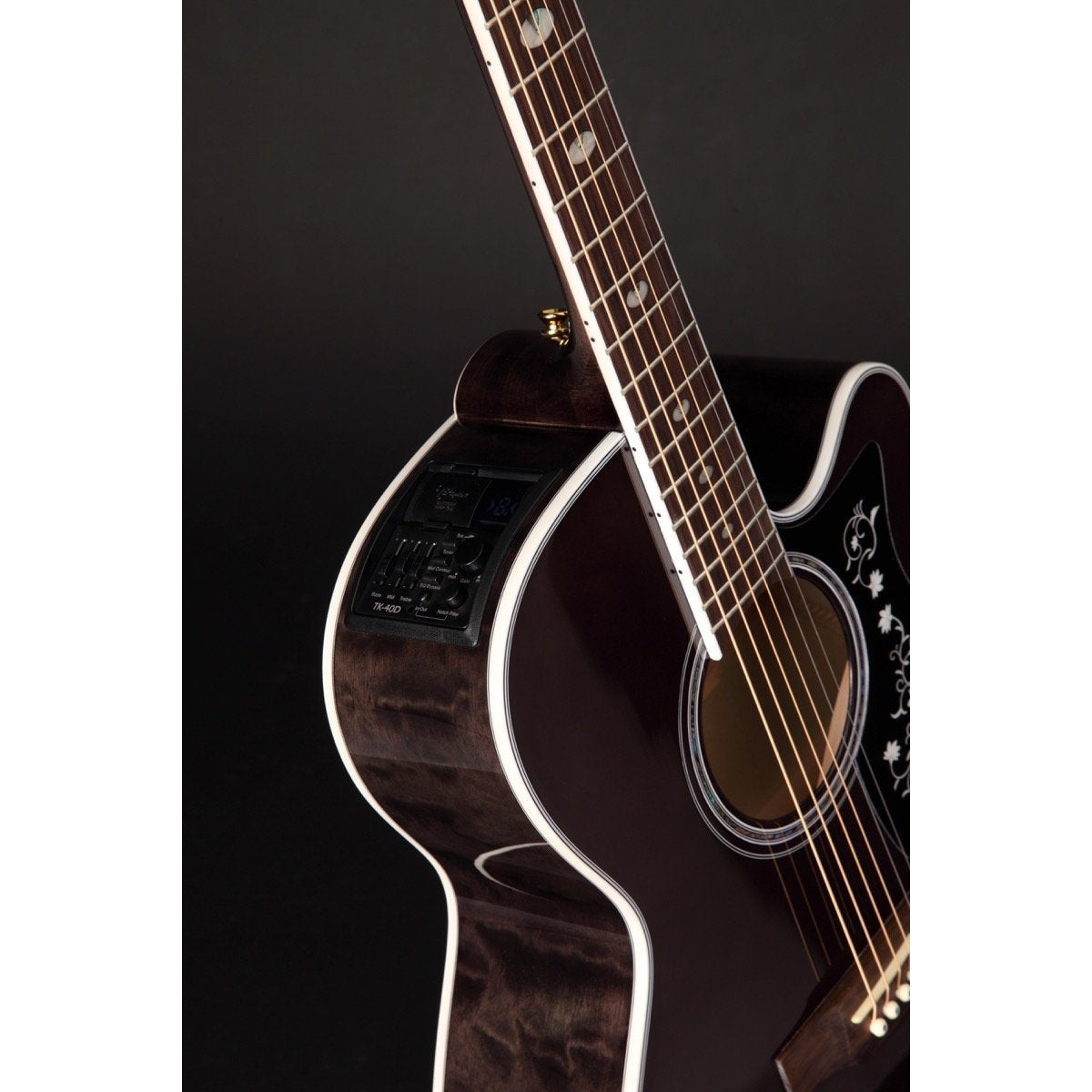 Takamine GN75CE Acoustic-Electric Guitar, Transparent Black