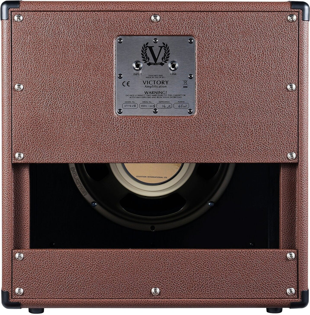 Victory V112-VB Guitar Speaker Cabinet, Brown