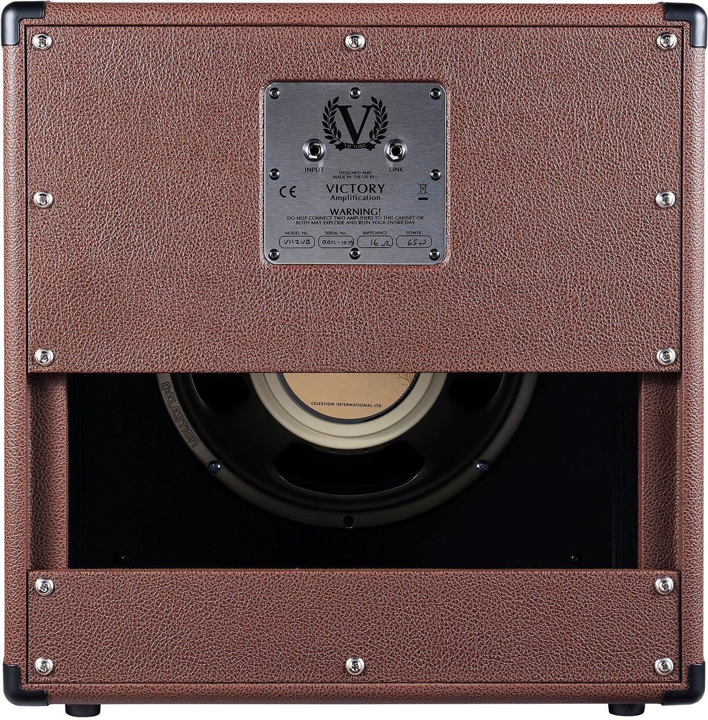 Victory V112-VB Guitar Speaker Cabinet, Brown