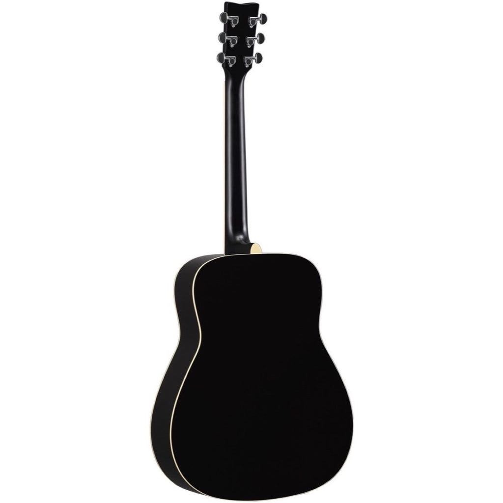 Yamaha FG-TA Dreadnought TransAcoustic Acoustic-Electric Guitar, Black