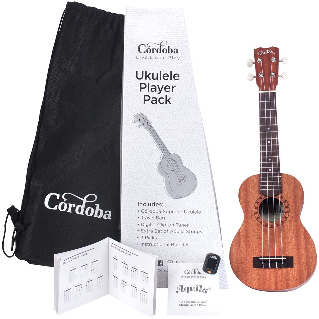 Cordoba Concert Ukulele Player Pack