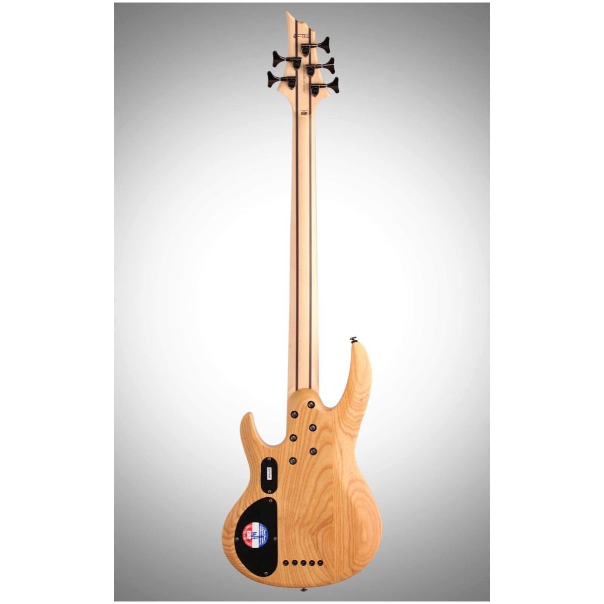 ESP LTD B205 Fretless Electric Bass, 5-String, Natural Satin