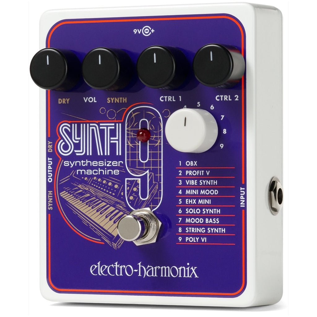 Electro-Harmonix SYNTH9 Synthesizer Machine Pedal