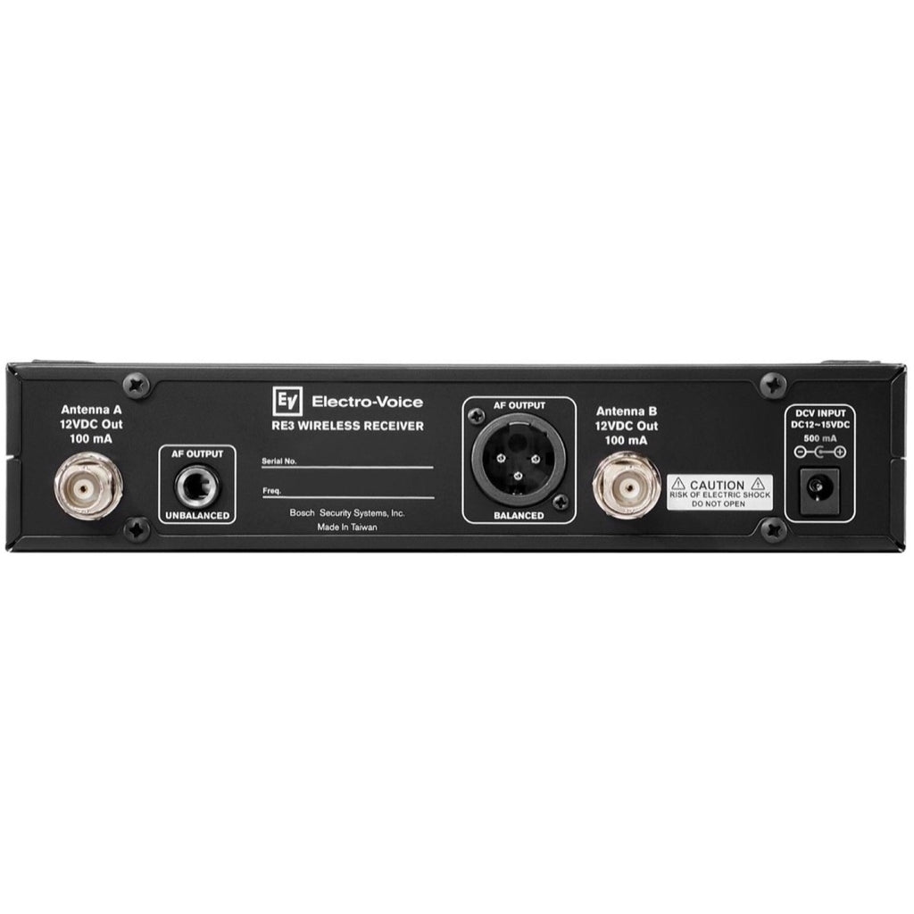 Electro-Voice RE3-BPCL Wireless Cardioid Lavalier Microphone System, Band 5L (488-524 MHz)