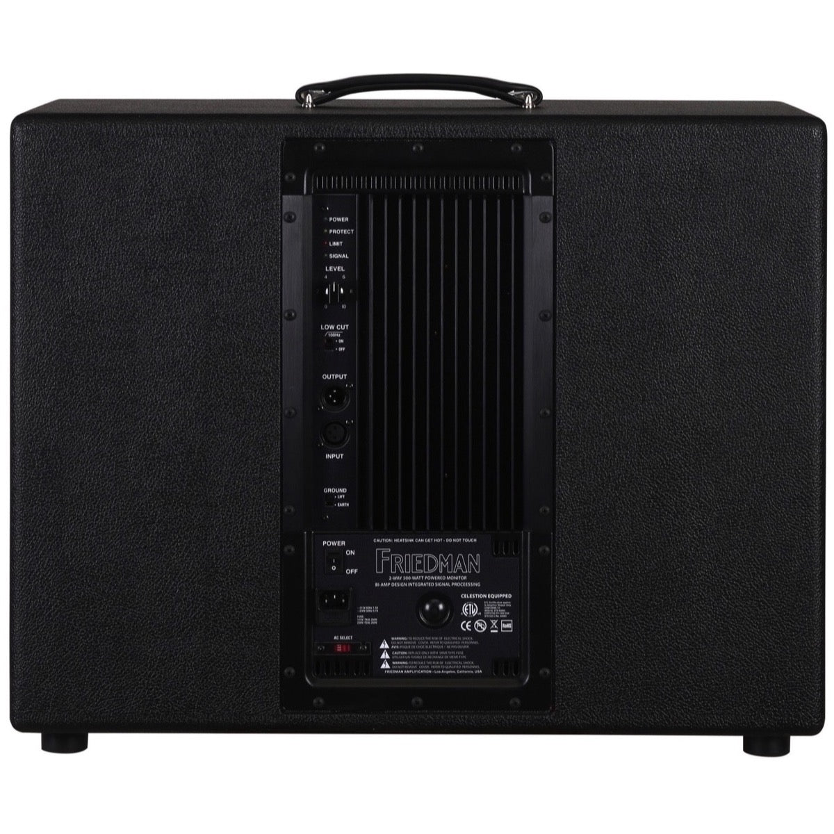 Friedman ASC12 Modeler Monitor Powered Guitar Speaker Cabinet (1x12 Inch, 500 Watts)