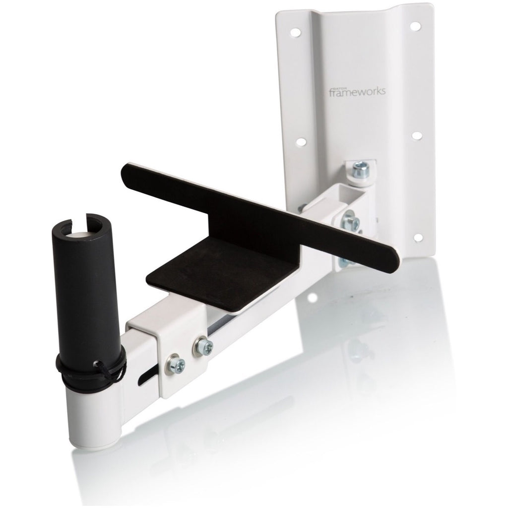 Gator GFW-SPK-WM100 Wall Mount Speaker Stands, Pair , White