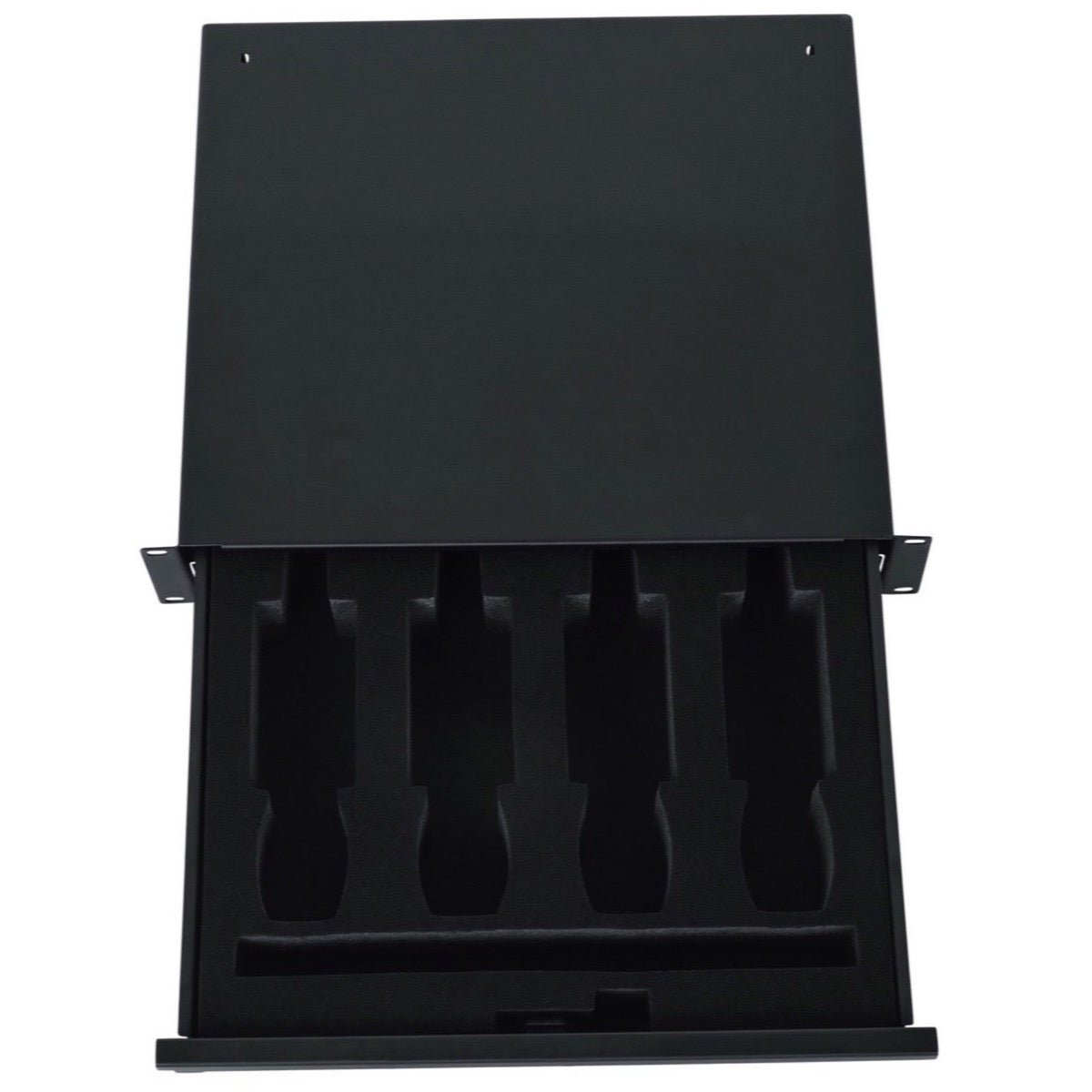 Gator Rackworks Wireless Microphone Rack Drawer, 3-Space