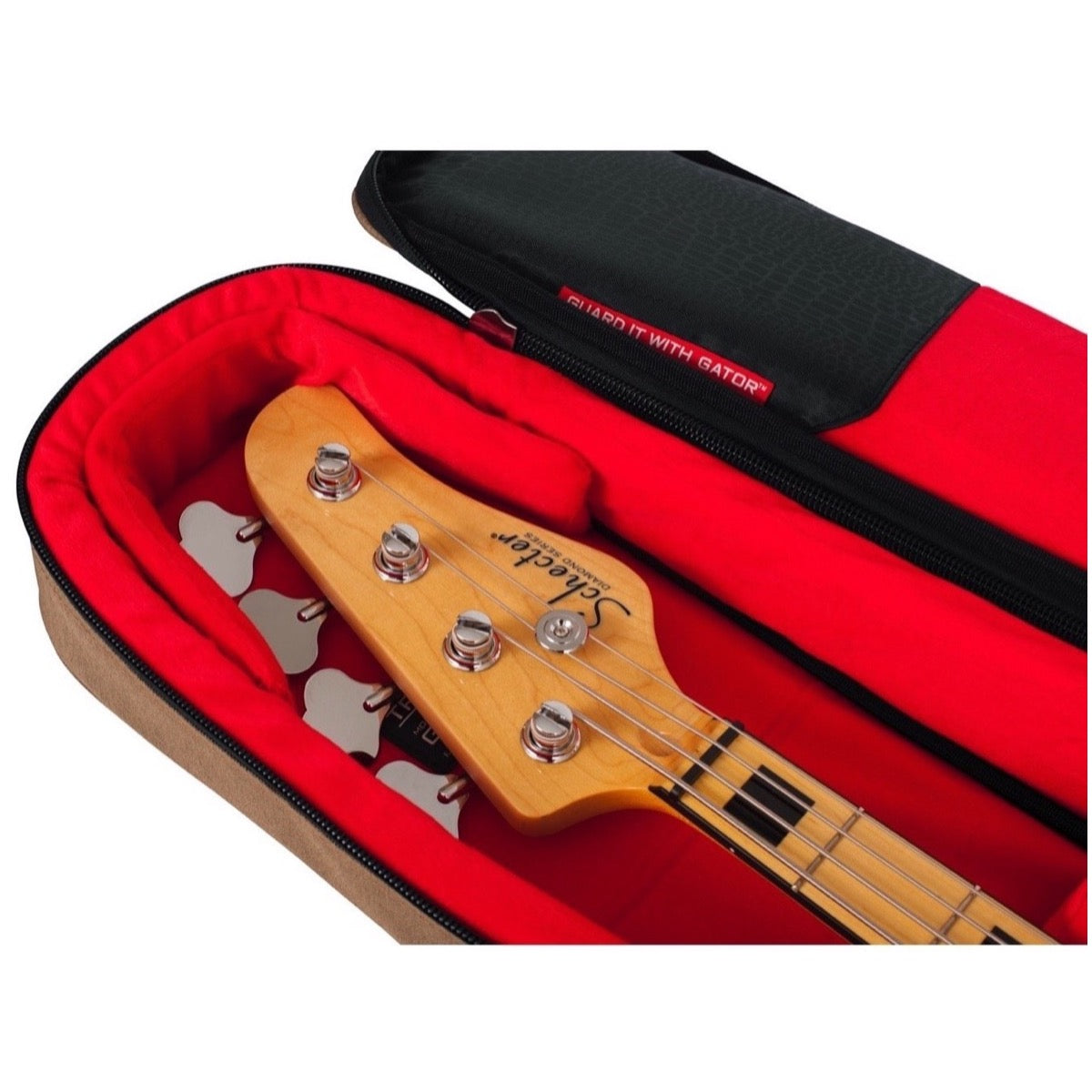 Gator Transit Series Electric Bass Guitar Gig Bag, Tan