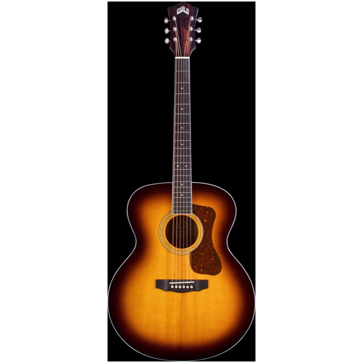 Guild F-250E Deluxe Jumbo Acoustic-Electric Guitar