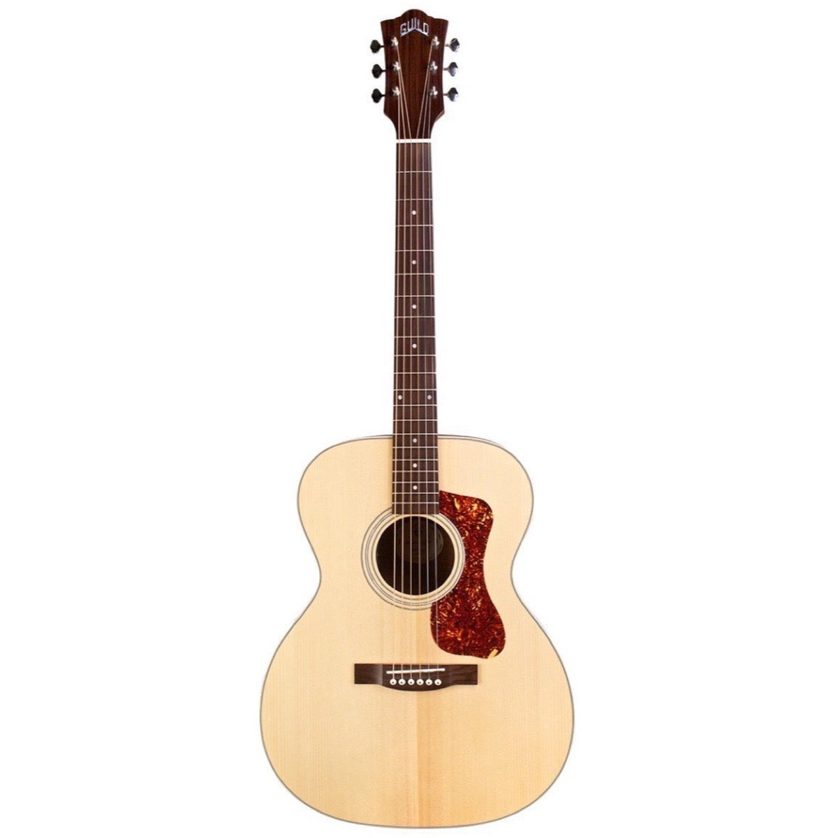 Guild OM-240E Acoustic-Electric Guitar, Natural