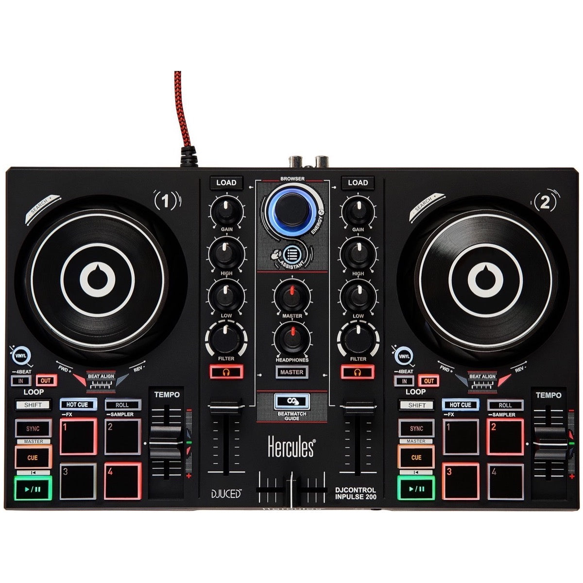 Hercules DJ Control Inpulse 200 DJ Controller
