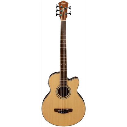 Ibanez AEB105E Acoustic-Electric Bass, 5-String, Natural High-Gloss