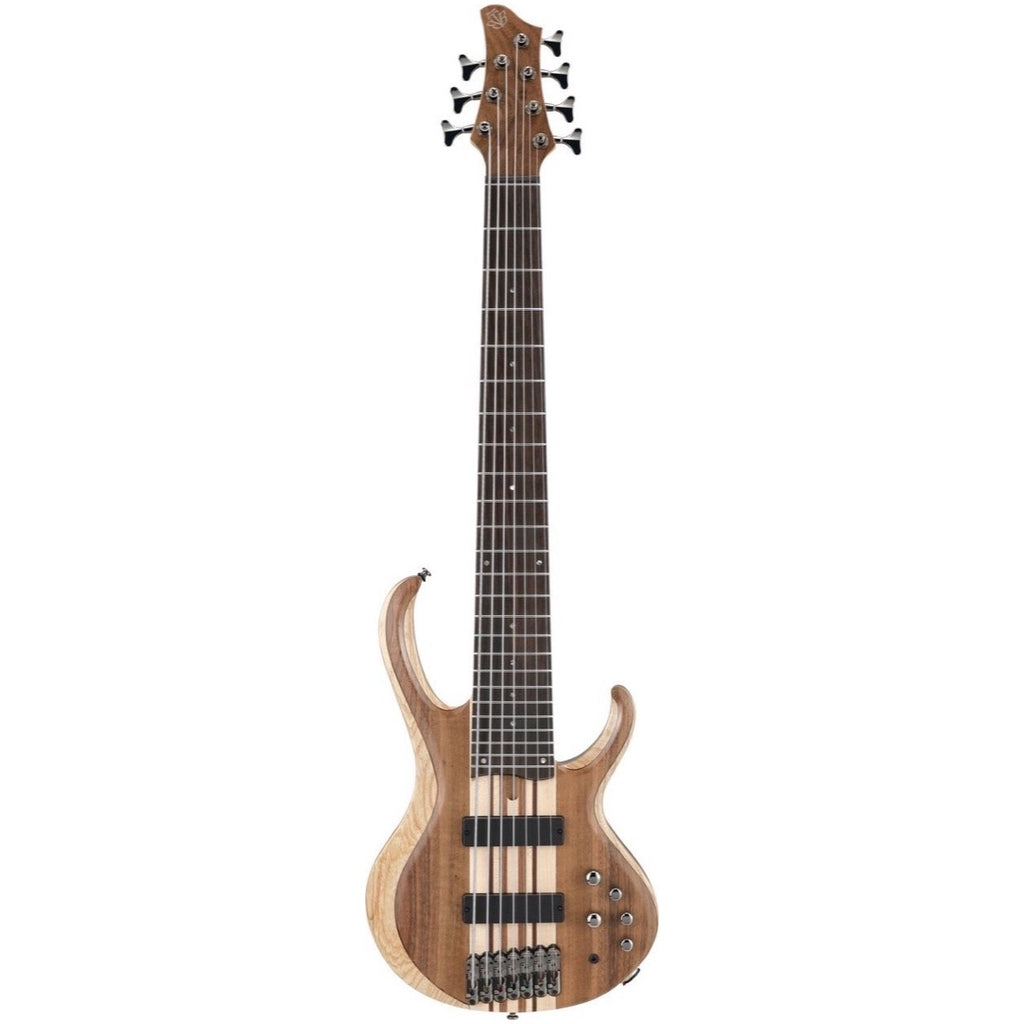 Ibanez BTB747 Bass Workshop Natural Low Gloss 7-String Electric Bass