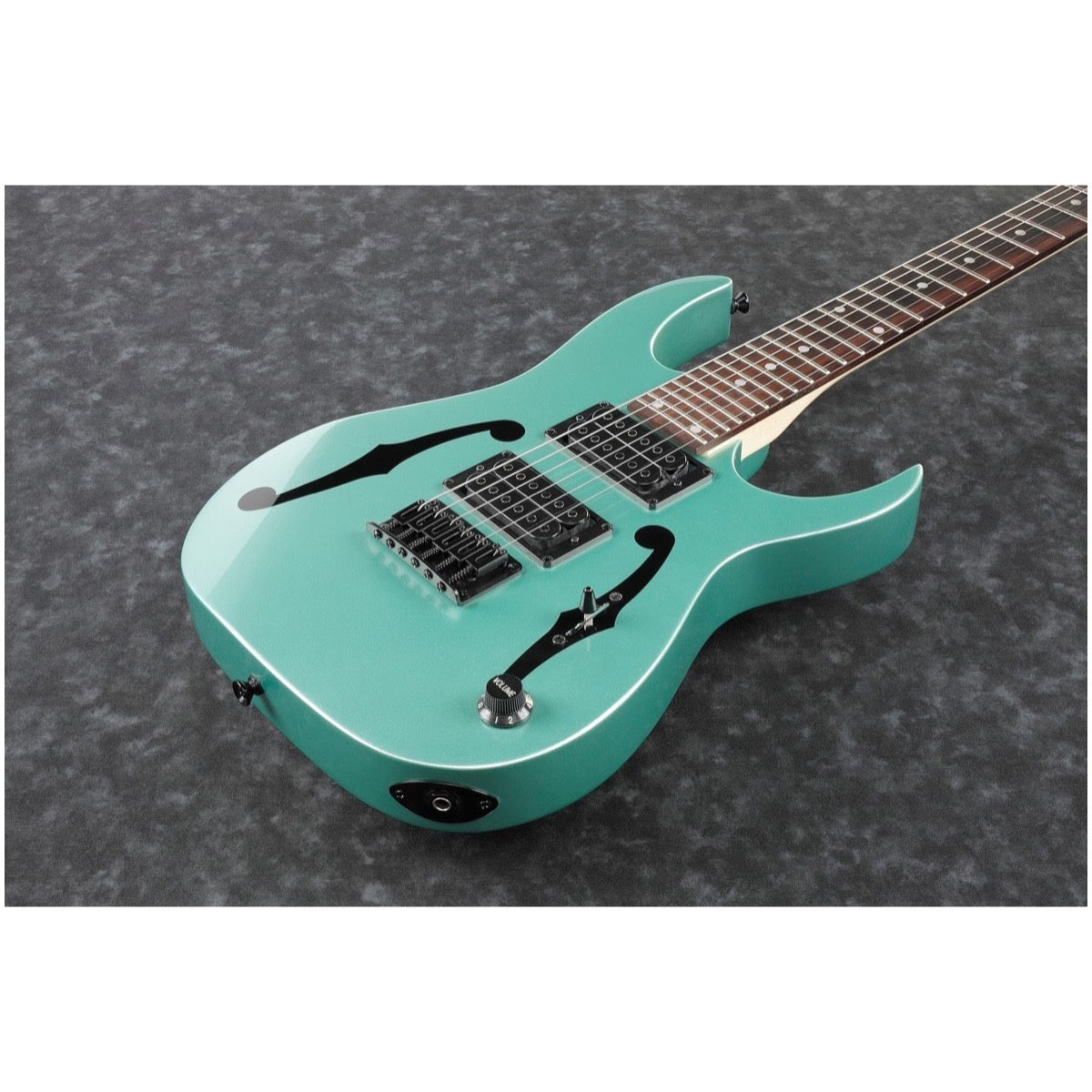 Ibanez PGMM21 Paul Gilbert Signature Mikro Electric Guitar, Metallic Green