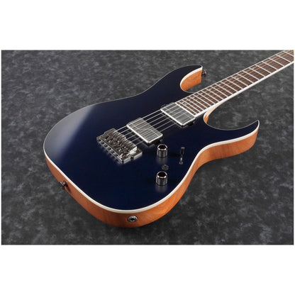 Ibanez RG5121 Prestige Electric Guitar (with Case), Dark Tide Blue Flat