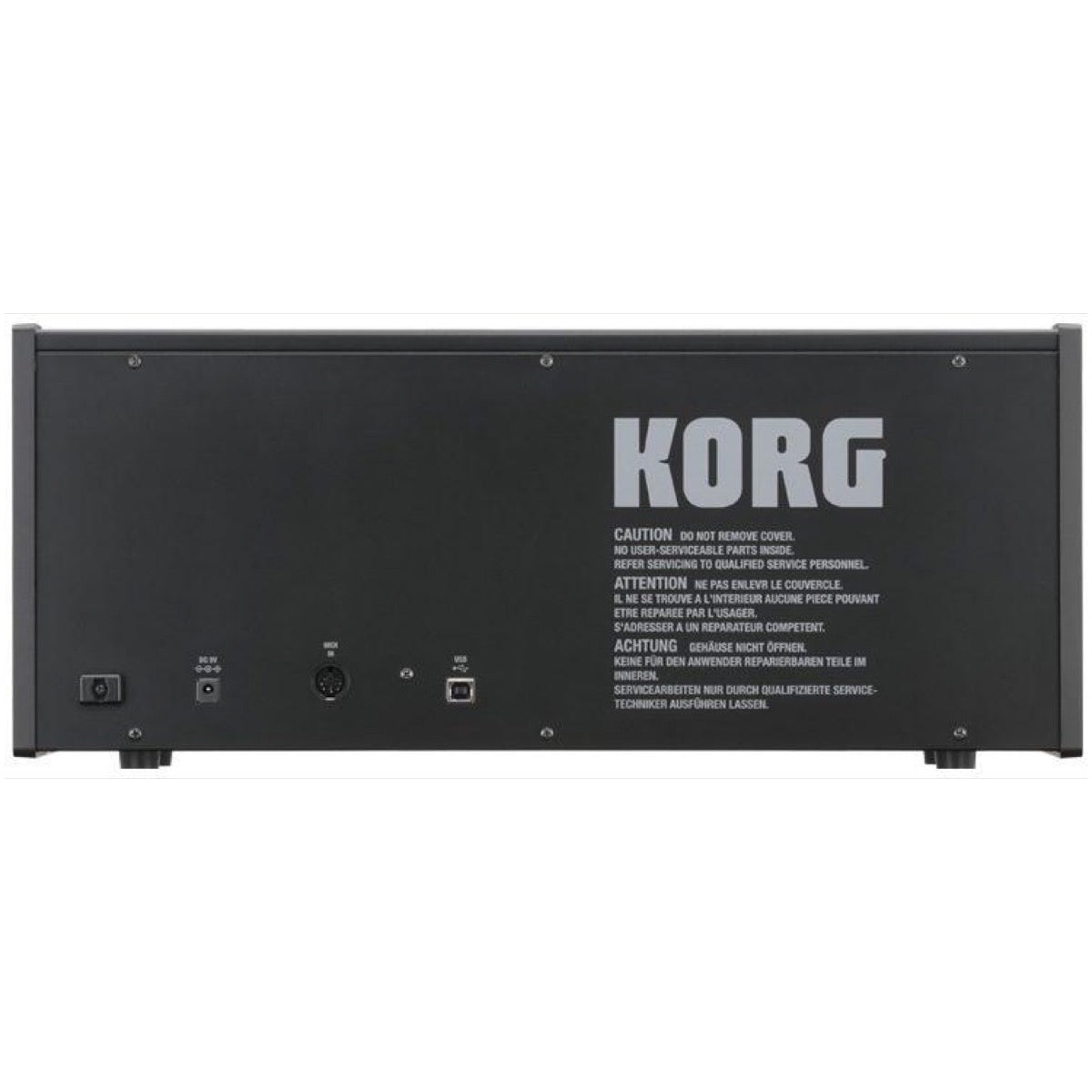 Korg MS-20 Mini Analog Monophonic Synthesizer Keyboard, 37-Key, Black